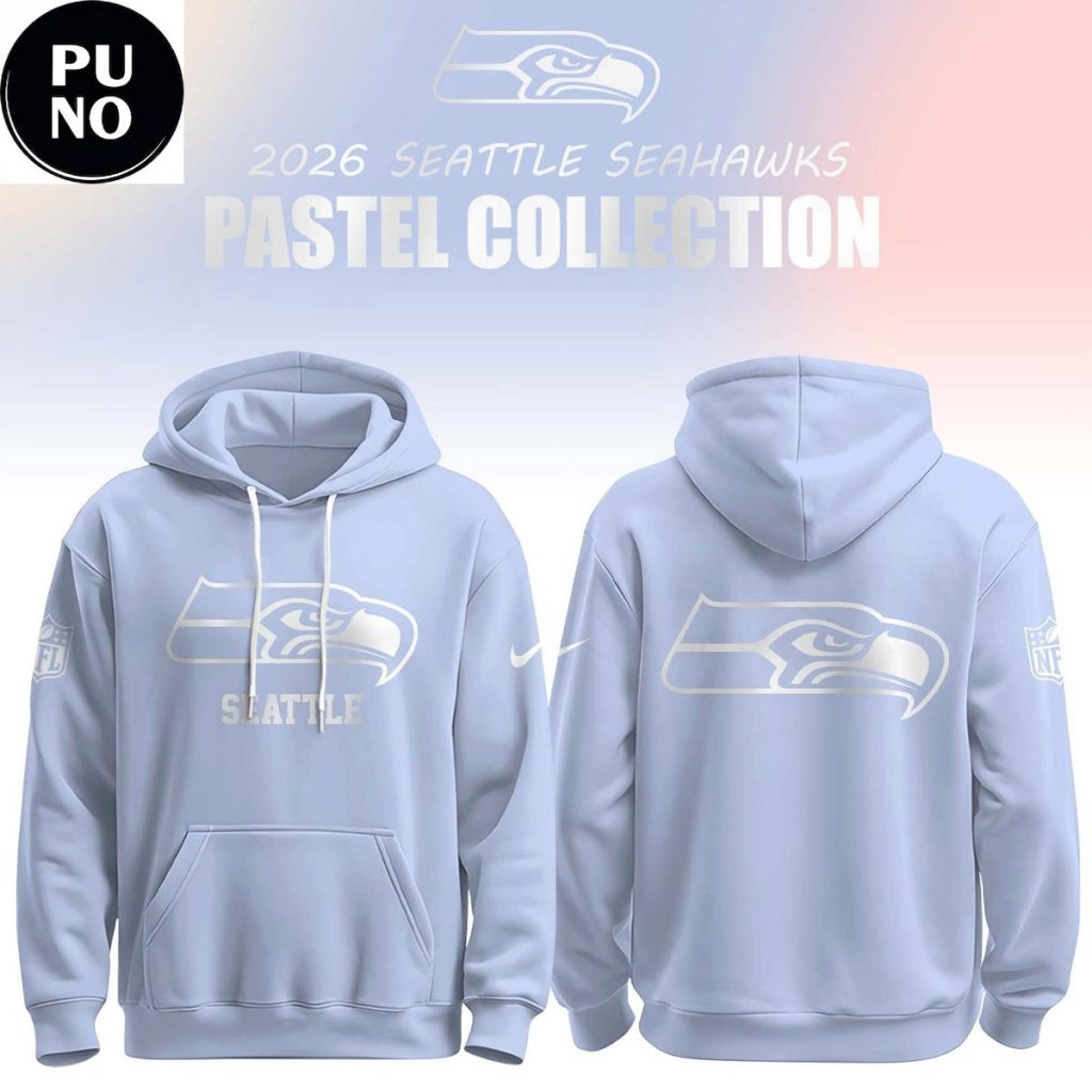 2026 Seattle Seahawks Travel Pastels Hoodie
