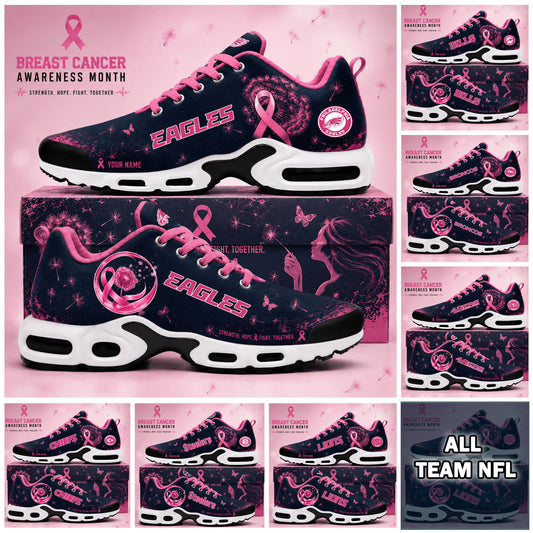Full Team NFL Breast Cancer Awareness x Dandelion of Hope Sneakers