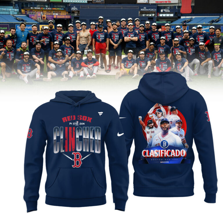 Limited Edition Red Sox Clinched Postseason 2026 Shirt