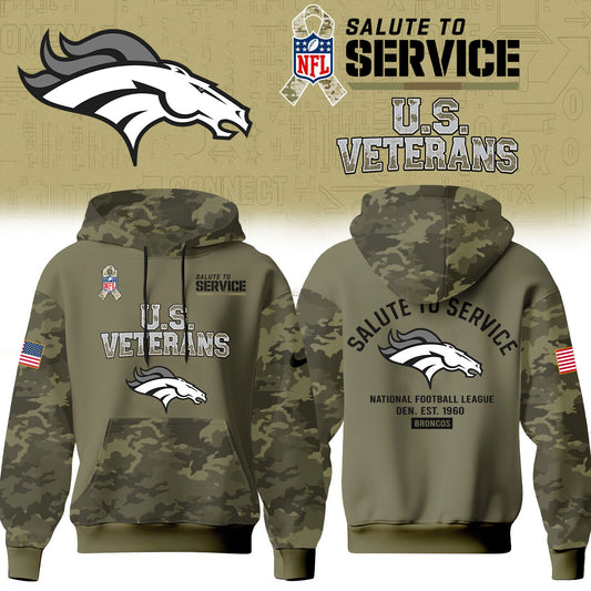 Denver Broncos Salute To Service 2026 – Hoodie