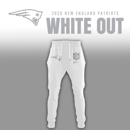 New England Patriots 2026 White Out Limited Edition New Jacket