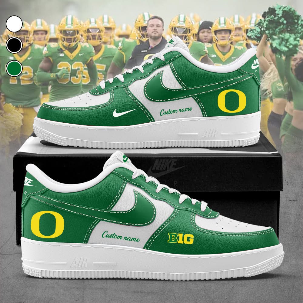 Oregon Ducks - AF1 New Shoes