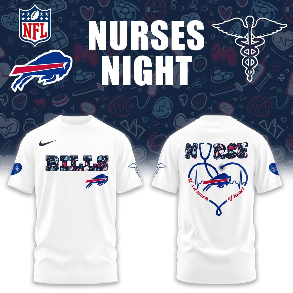 2026 Buffalo Bills - Nurses Night Limited Edition