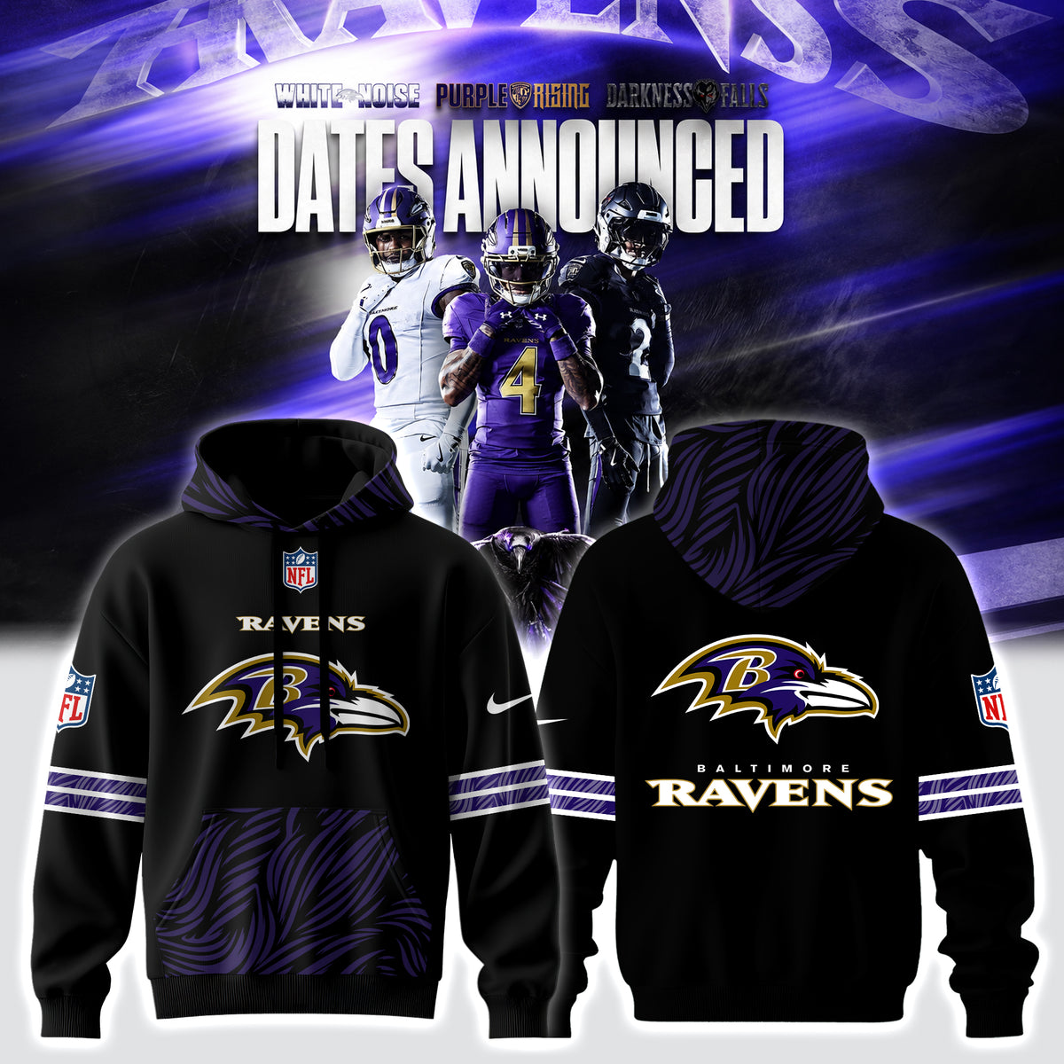 Baltimore Ravens Limited Edition New – Hoodie