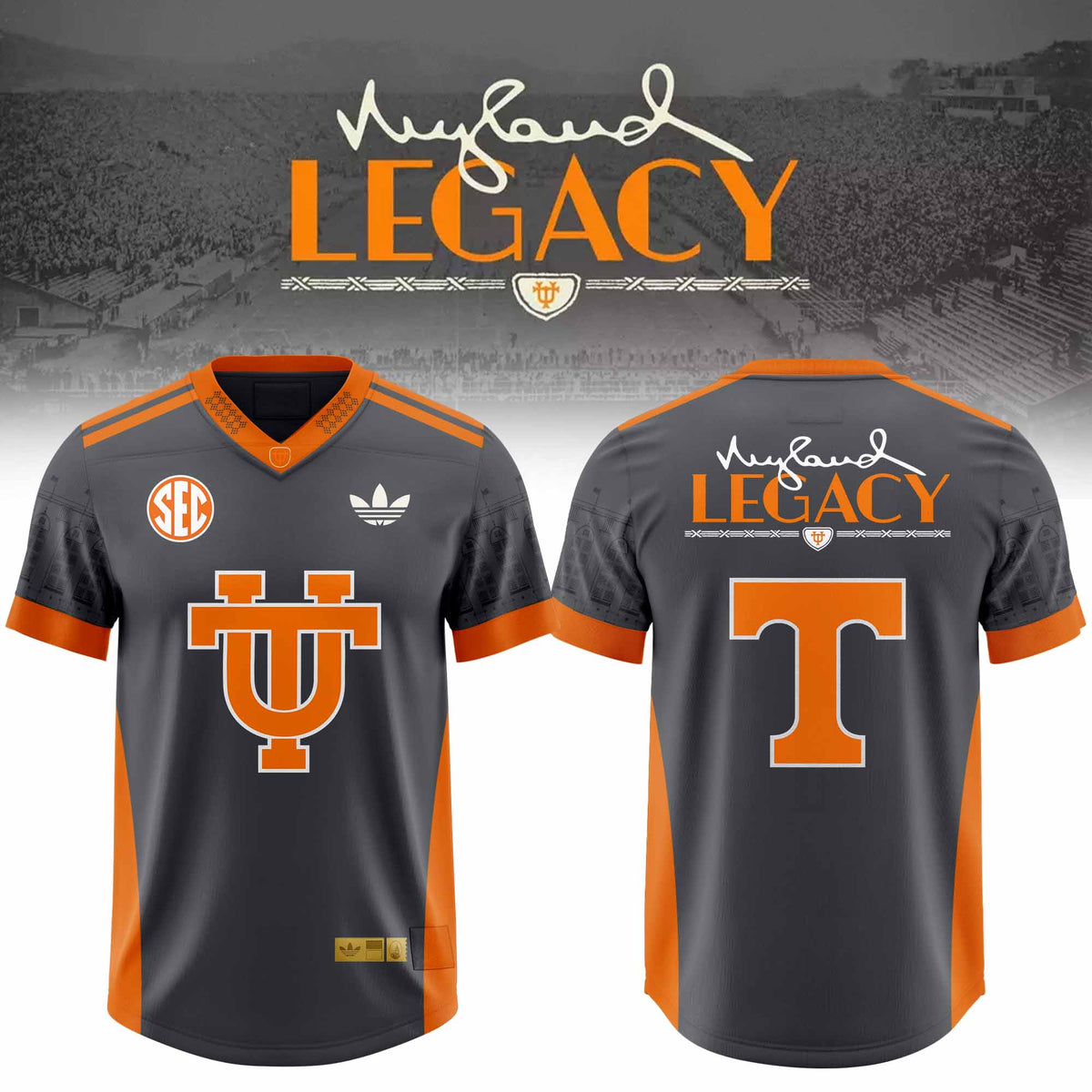 _TN Nyld Lgcy Smokey Grey Collections 3D All-Over Print Football Jersey V4