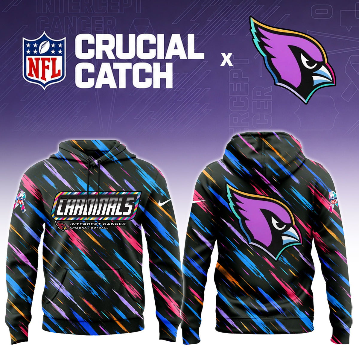 _A.Cardinals 2026 NFL Crucial Catch Limited Hoodie