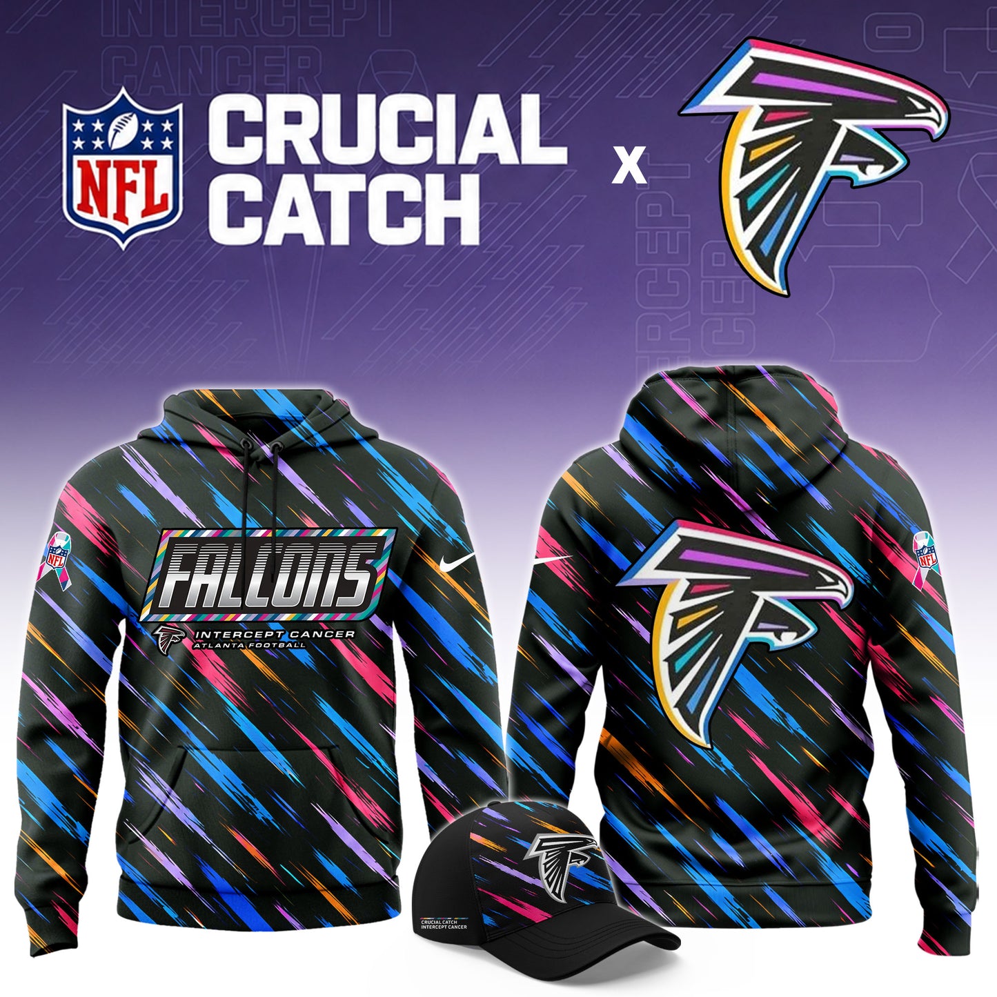 _A.Falcons 2026 NFL Crucial Catch Limited Hoodie