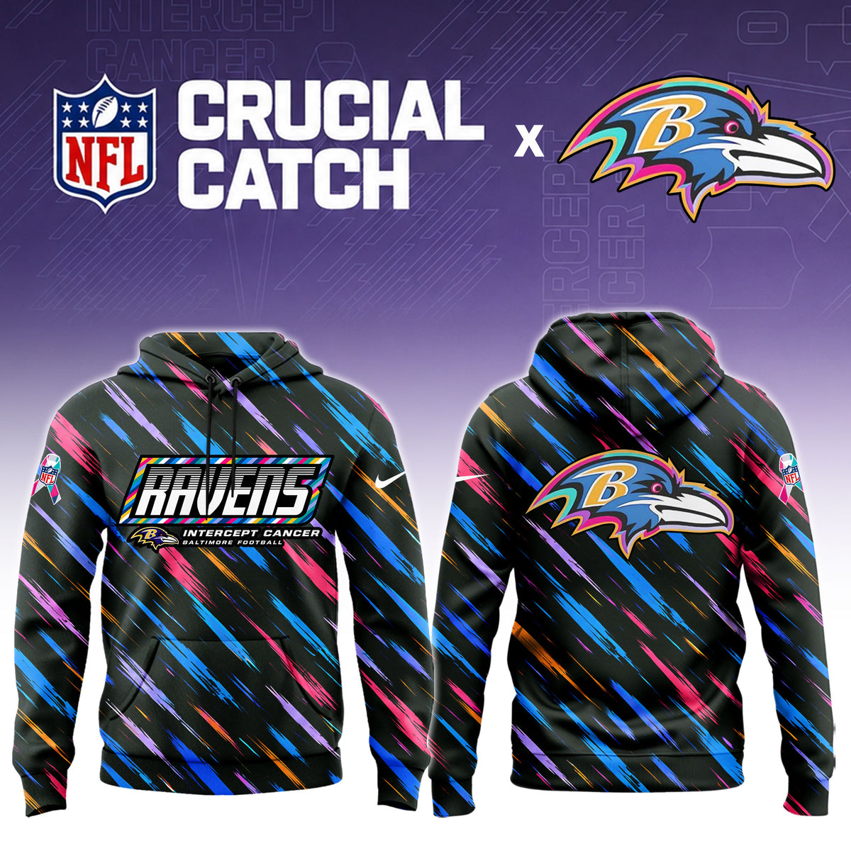 _B.Ravens 2026 NFL Crucial Catch Limited Hoodie