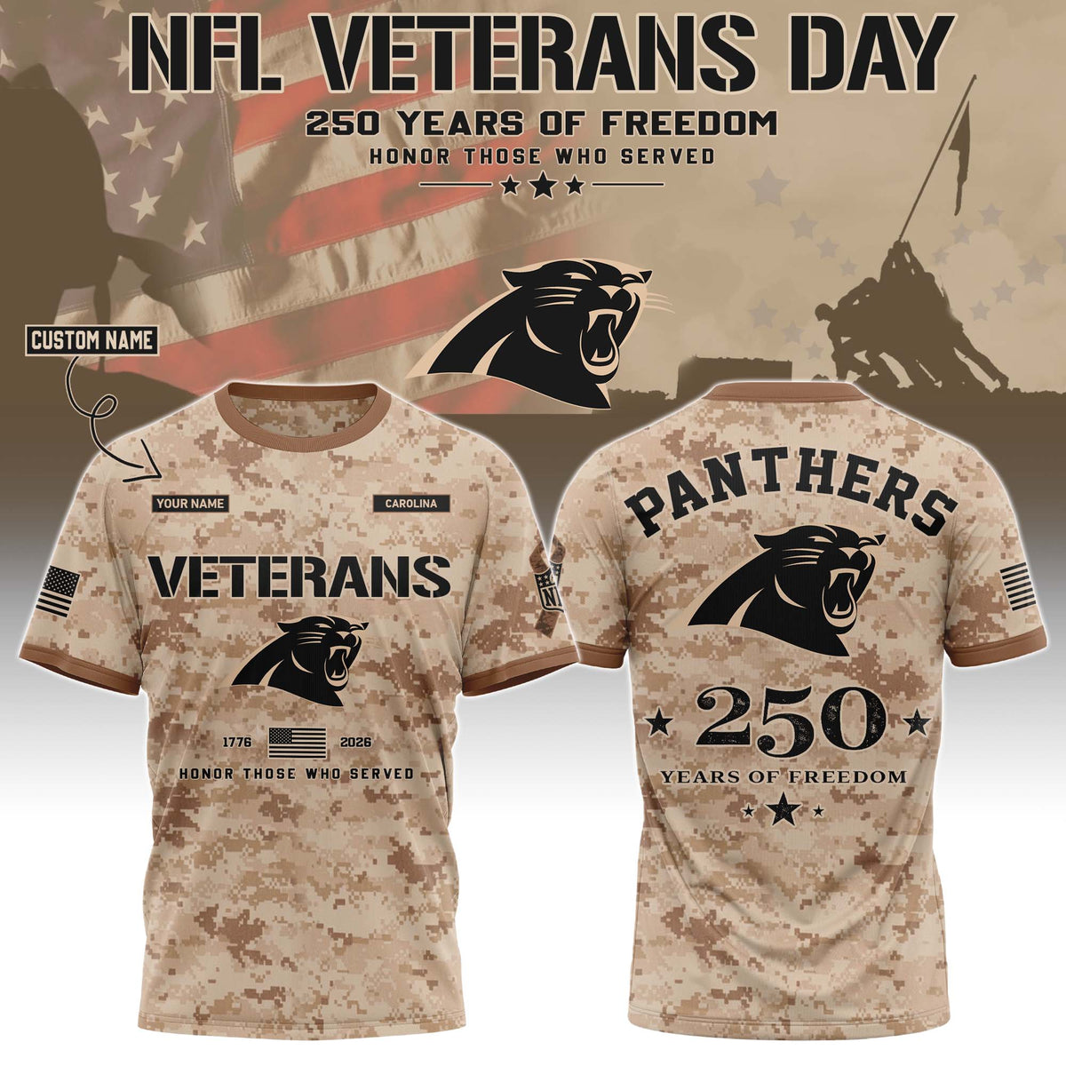 CAR Special Veterans Day 2026 Limited Edition T.shirt