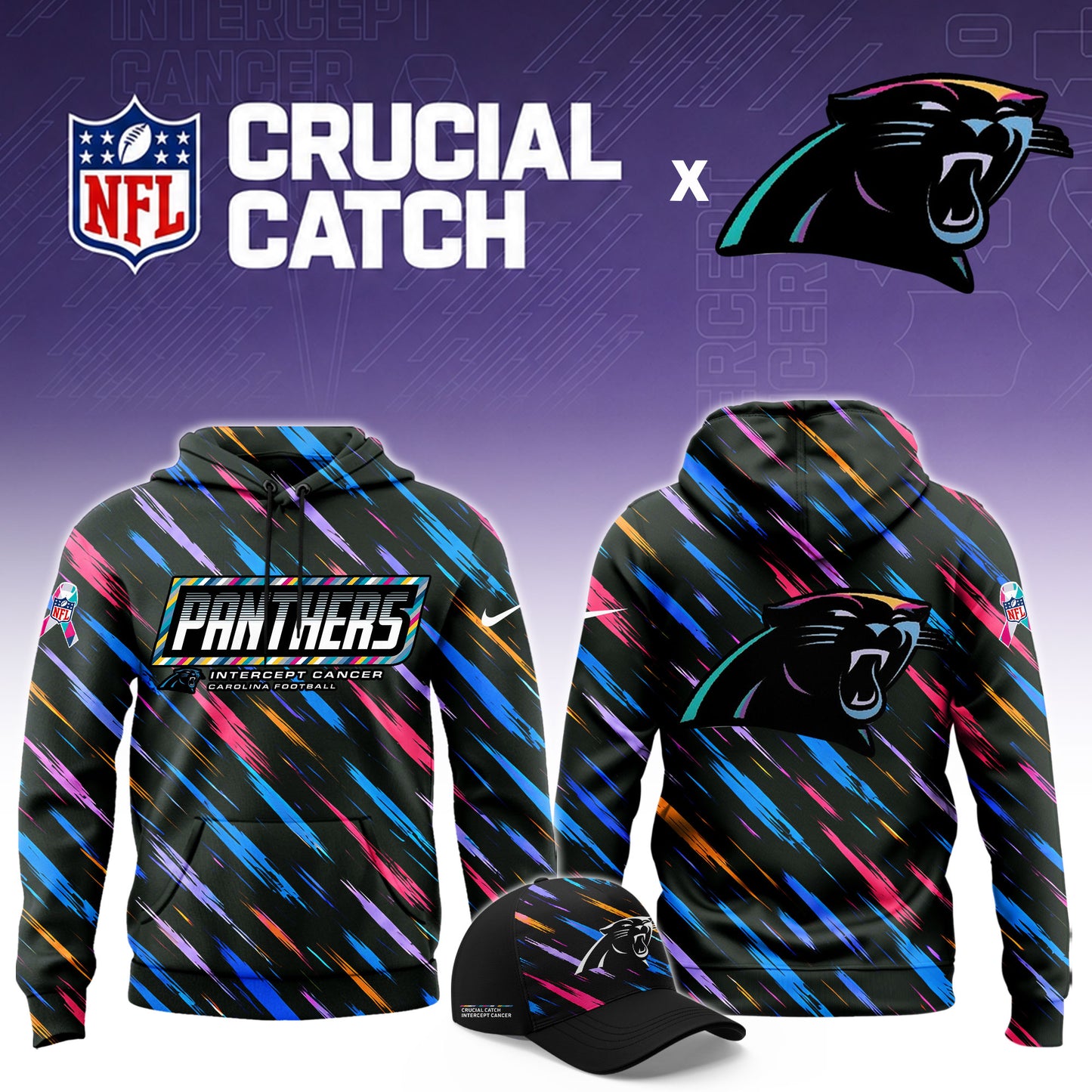 _C.Panthers 2026 NFL Crucial Catch Limited Hoodie