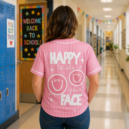 Teacher Baseball Jersey, Back-to-school 2026