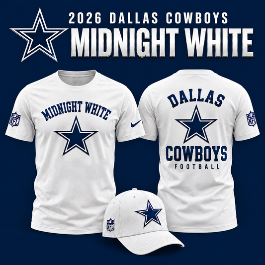 2026 Dallas Cowboys - Midnight White Limited Edition