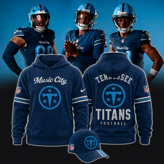 Tennessee Titans - For Music City 2026 Rivalries Uniform - Hoodie