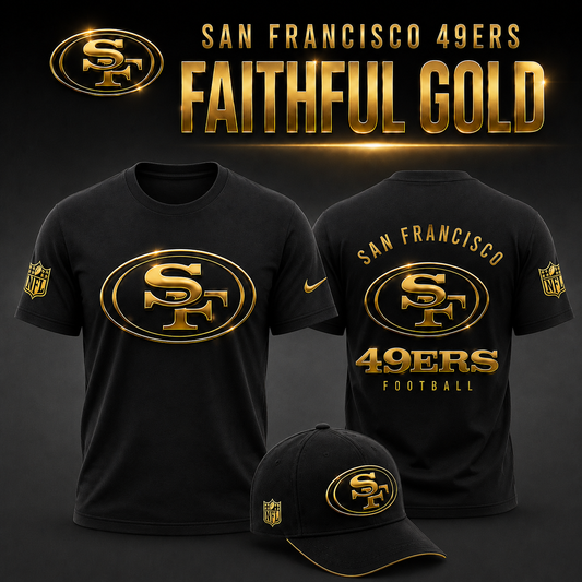 SF 49ERS - Faithful Gold 2026 Limited Edition Tshirt