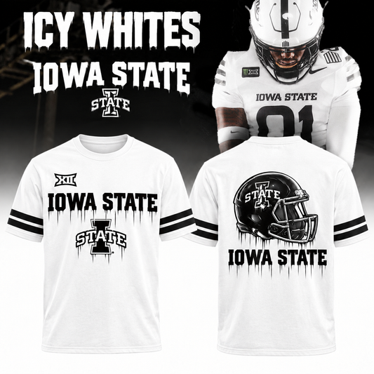 Iowa State - Icy Whites 2026 Limited Edition T.shirt
