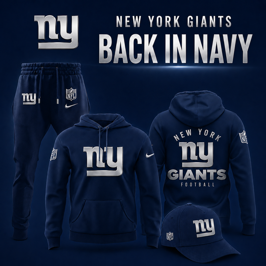 NY Giants - Back In Navy 2026 Limited Edition Hoodie
