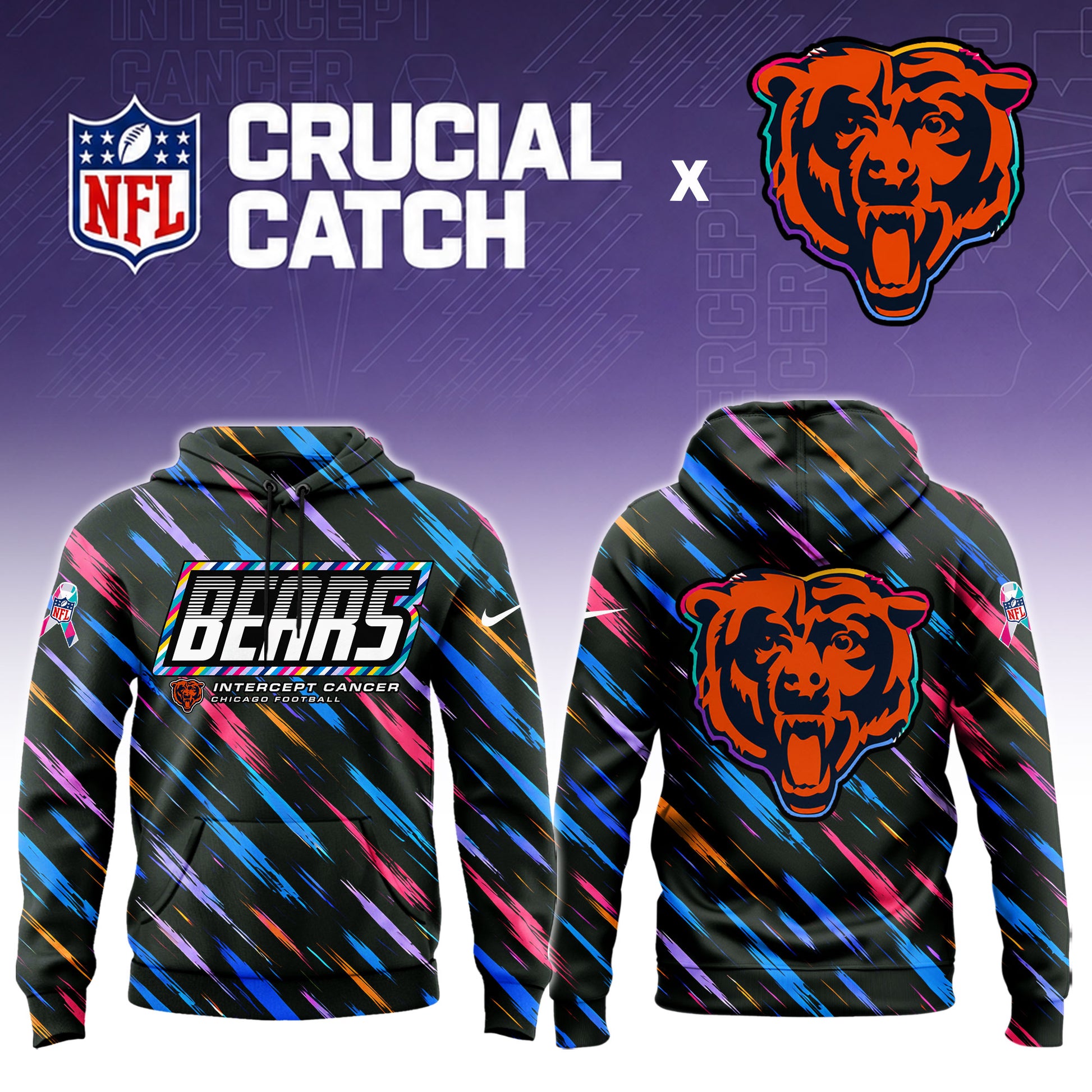 _C.Bears 2026 NFL Crucial Catch Limited Hoodie