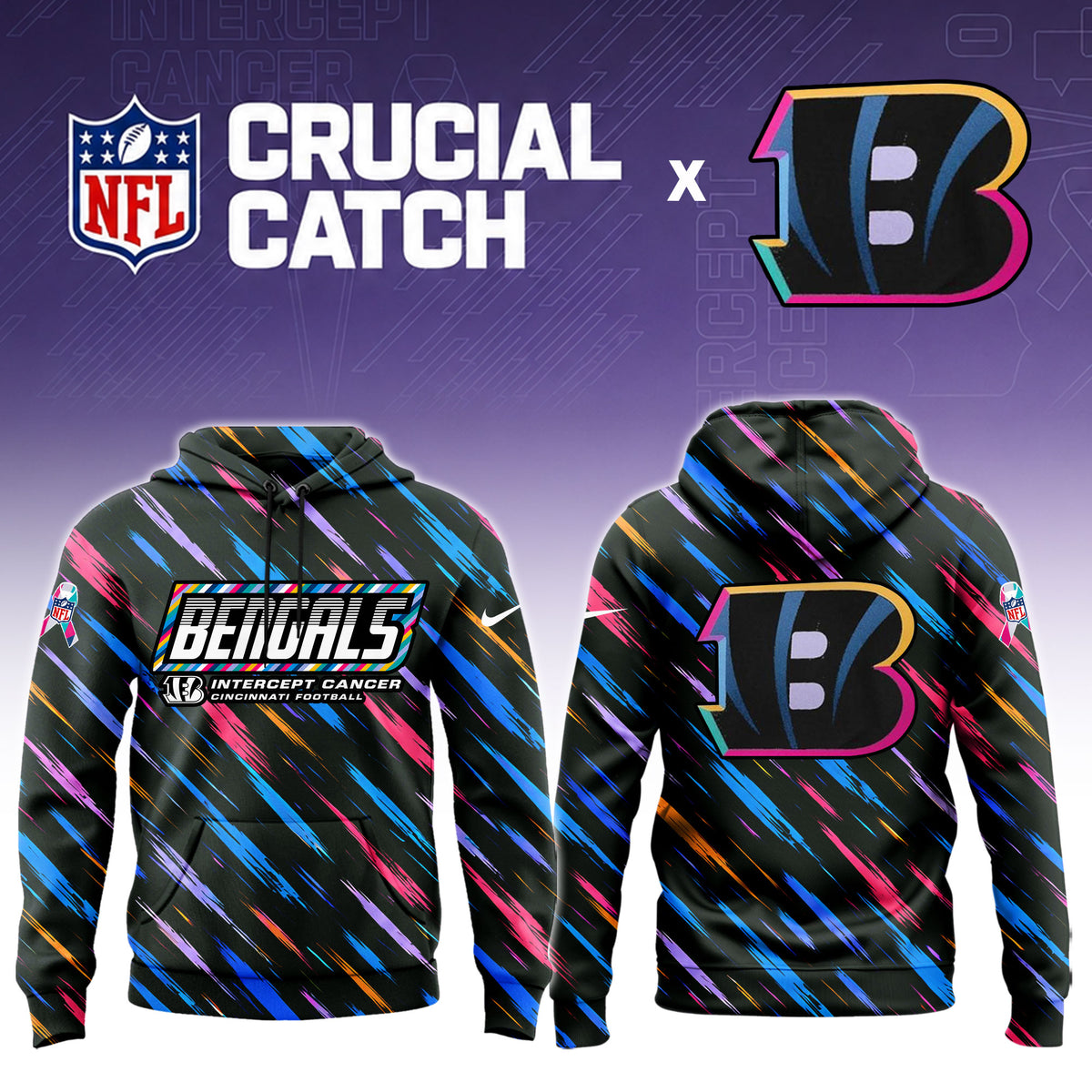 _C.Bengals 2026 NFL Crucial Catch Limited Hoodie