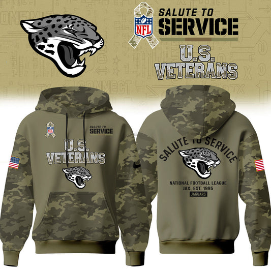 Jacksonville Jaguars Salute To Service 2026 – Hoodie