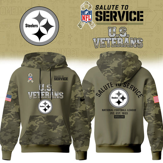 Pittsburgh Steelers Salute To Service 2026 – Hoodie