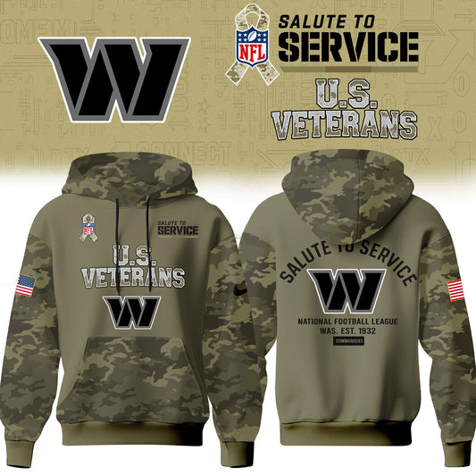 Washington Commanders Salute To Service 2026 – Hoodie