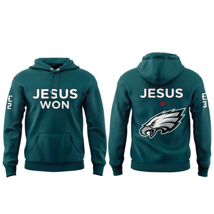 PHI - Jesus Won Hoodie