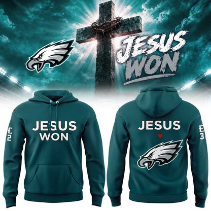 PHI - Jesus Won Hoodie