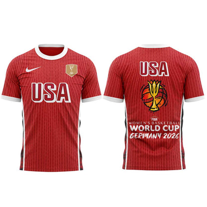 Team USA FIBA Women’s Basketball World Cup 2026 Qualifying Tournament Shirt