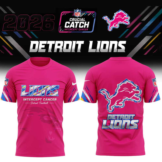 D Lions 2026 Crucial Catch Intercept Shirt
