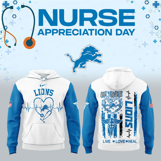 D Lions Nurse Appreciation 2026 Hoodie