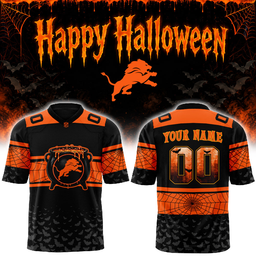 Detroit Football x Halloween Day '26 Jersey Custom