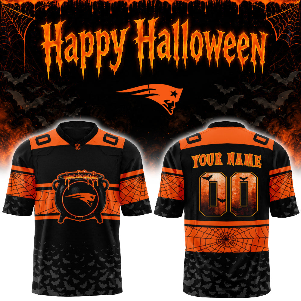 New England Football x Halloween Day '26 Jersey Custom