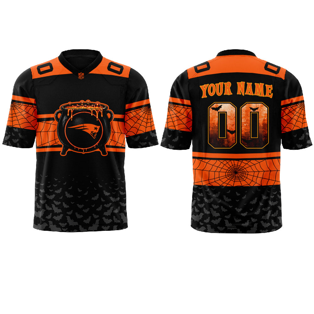New England Football x Halloween Day '26 Jersey Custom