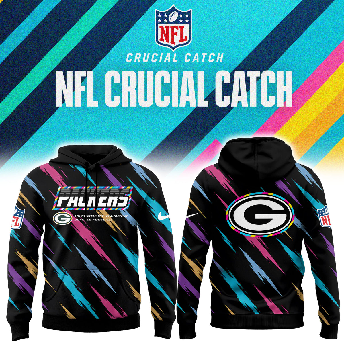 Green Bay Football Crucial Catch '26 Hoodie