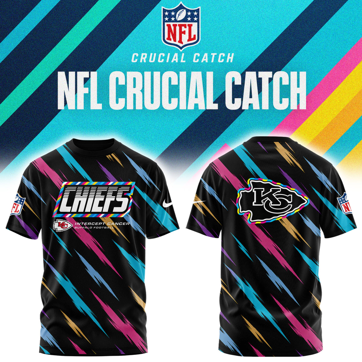 Kansas City Football Crucial Catch '26 Tshirt