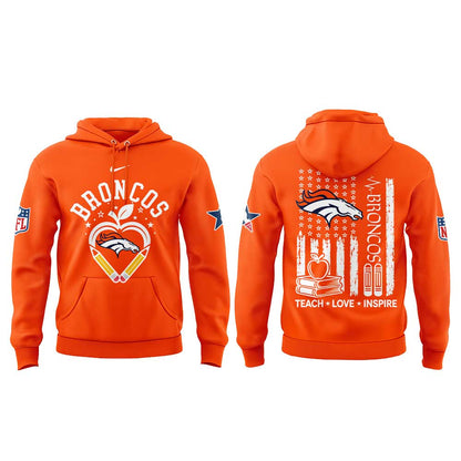 .                         D Broncos Teacher Appreciation 2026 Hoodie
