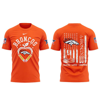 .                         D Broncos Teacher Appreciation 2026 Shirt