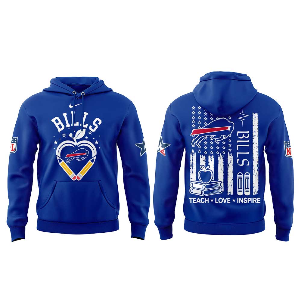 .                                              B Bills Teacher Appreciation 2026 Hoodie