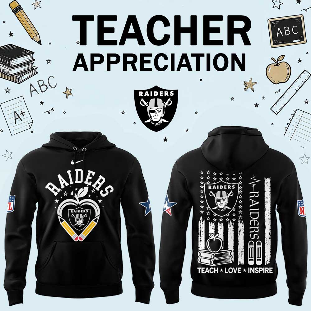 .                             LV Raiders Teacher Appreciation 2026 Hoodie