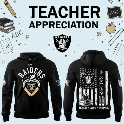 .                             LV Raiders Teacher Appreciation 2026 Hoodie