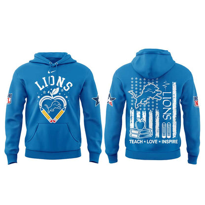 .                                                   D Lions Teacher Appreciation 2026 Hoodie