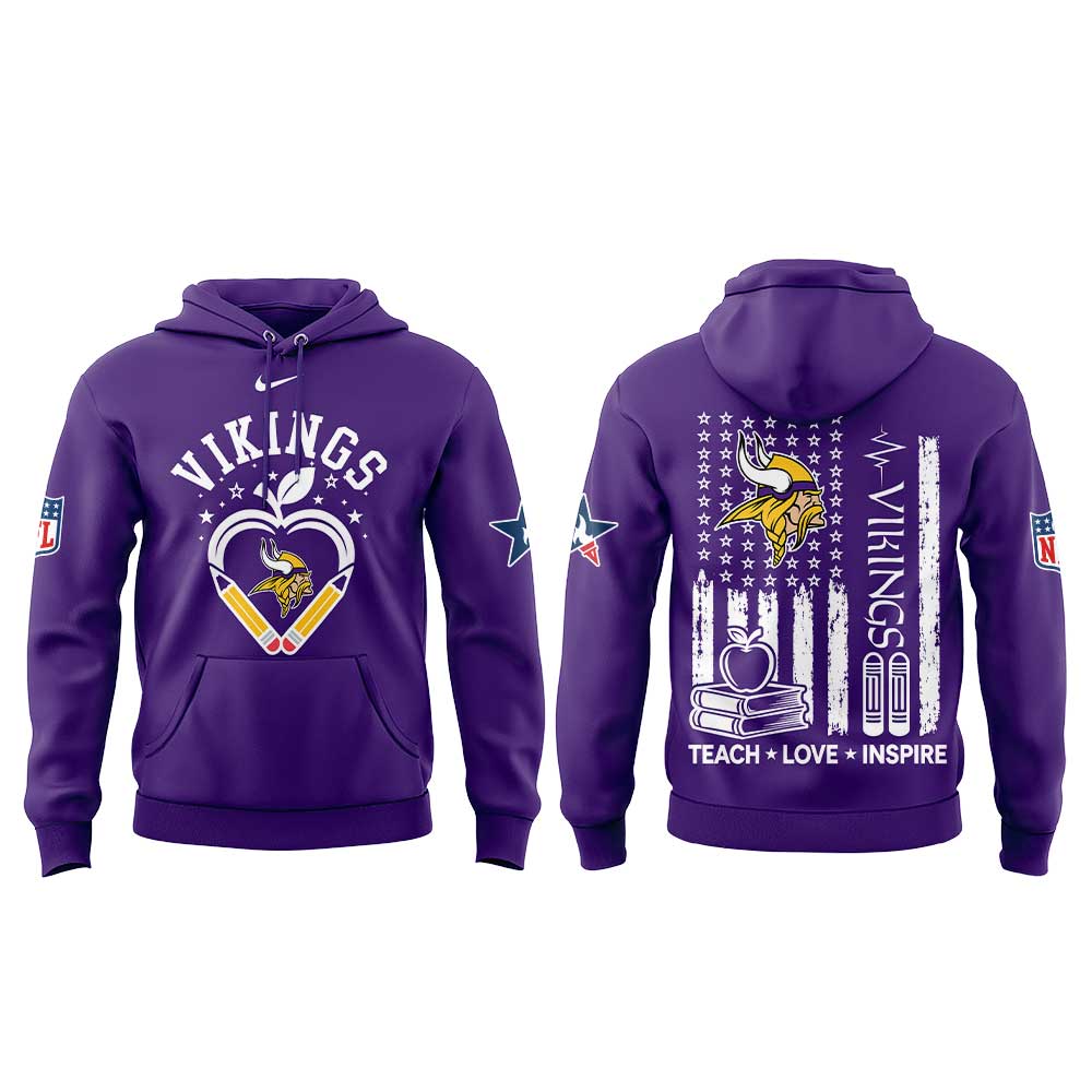 .                             M Vikings Teacher Appreciation 2026 Hoodie