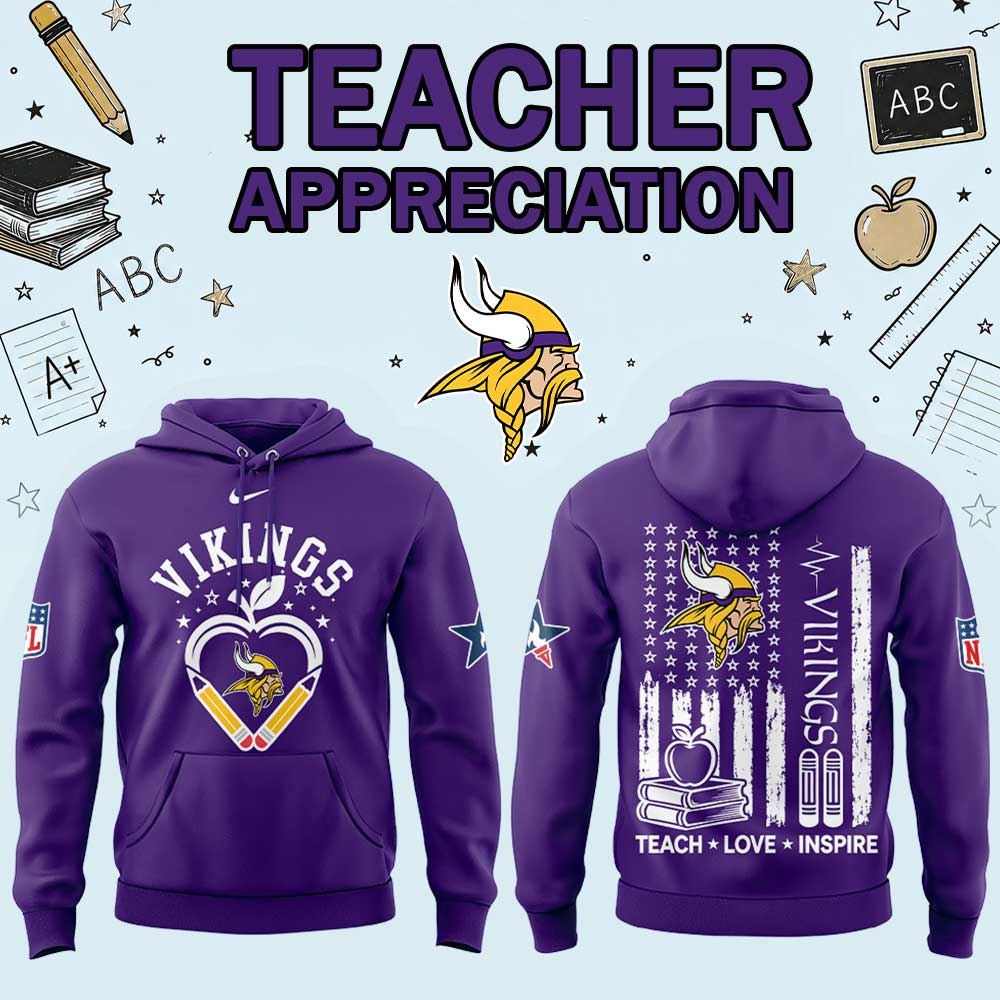 .                             M Vikings Teacher Appreciation 2026 Hoodie