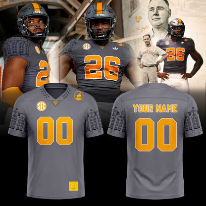 .                      Tennessee The Neyland Legacy some legacies never fade Football Jersey  Custom Name, Number