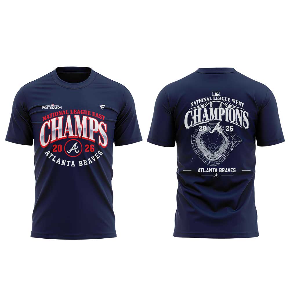 A Braves 2026 Division Champions Locker Room Shirt