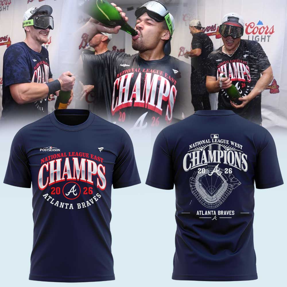 A Braves 2026 Division Champions Locker Room Shirt