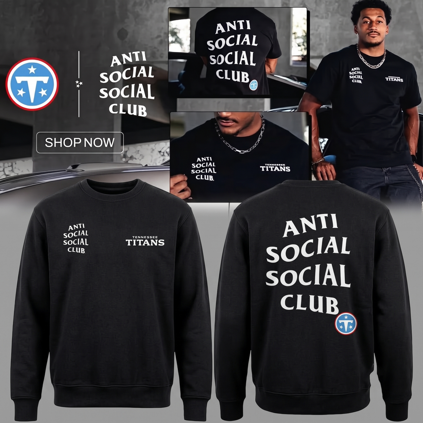 ASSC x Tennessee Titans Sweater