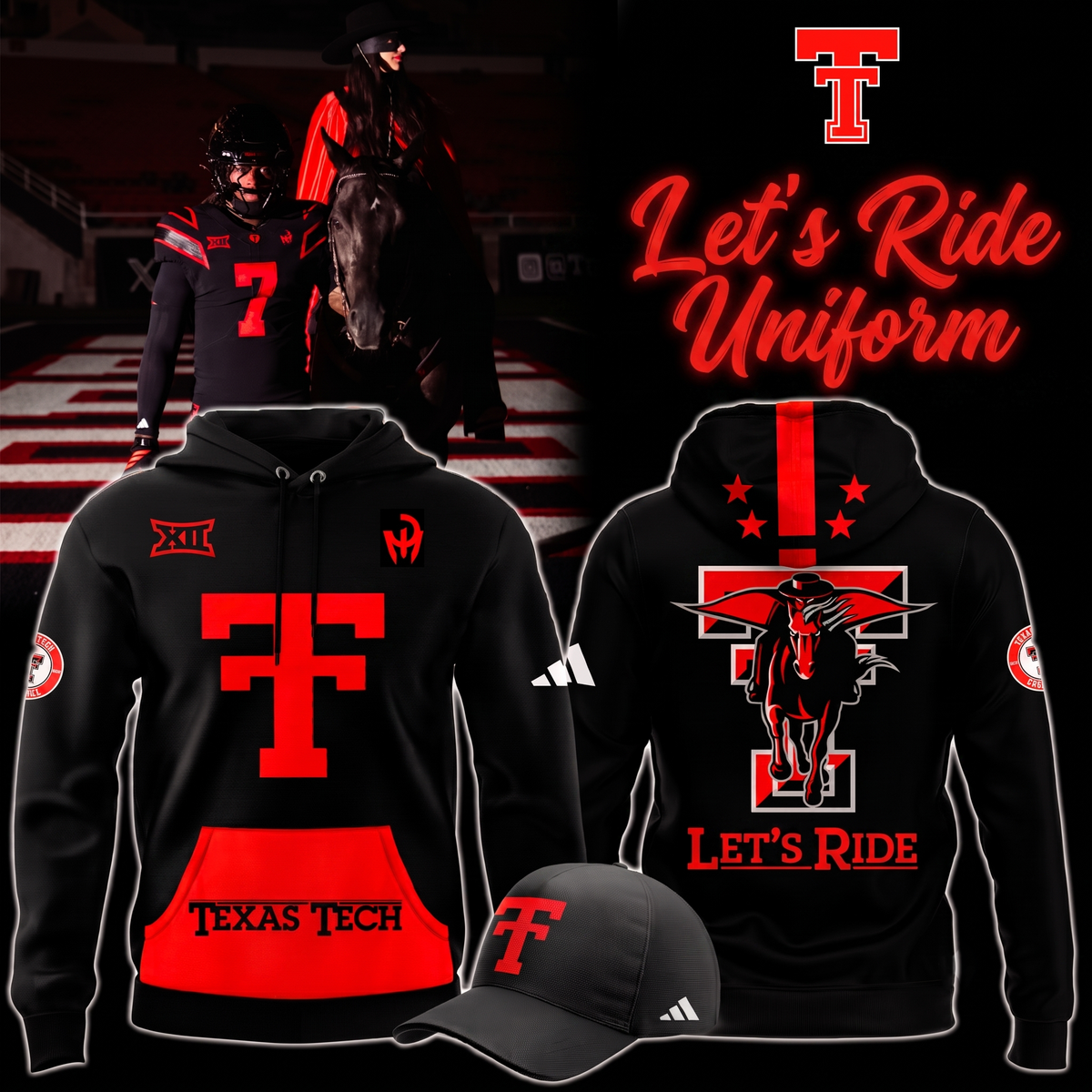 2026 Texas Tech - "Let's Ride" Uniform 🐴