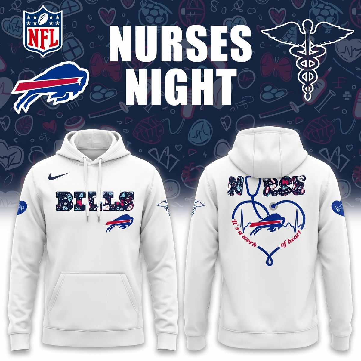 2026 Buffalo Bills - Nurses Night Limited Edition