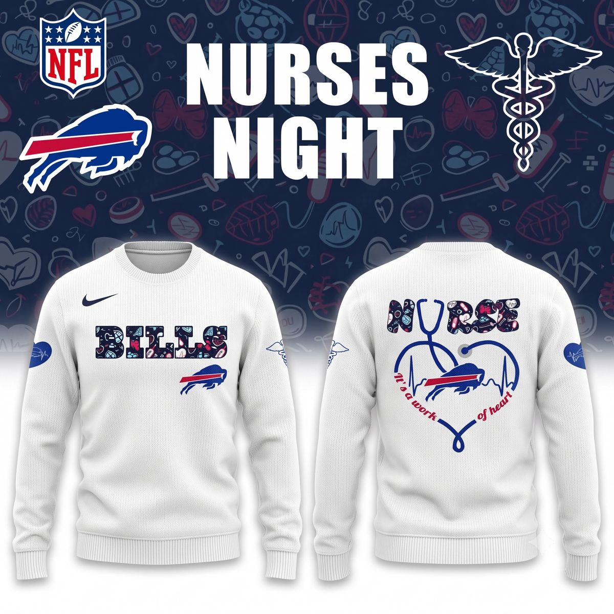 2026 Buffalo Bills - Nurses Night Limited Edition